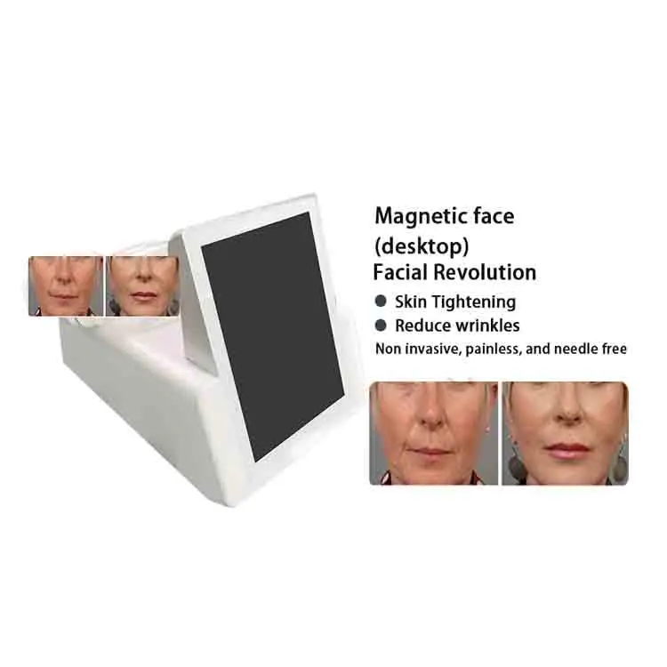 2024 hot sale facial magnetic face  Ems microcurrent wrinkle  and firming  rejuvenation  equipment