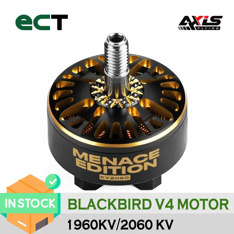 

Axisflying co-brand with BlackBird v4 2307 5inch brushless top quality fpv freestyle Sbang motor