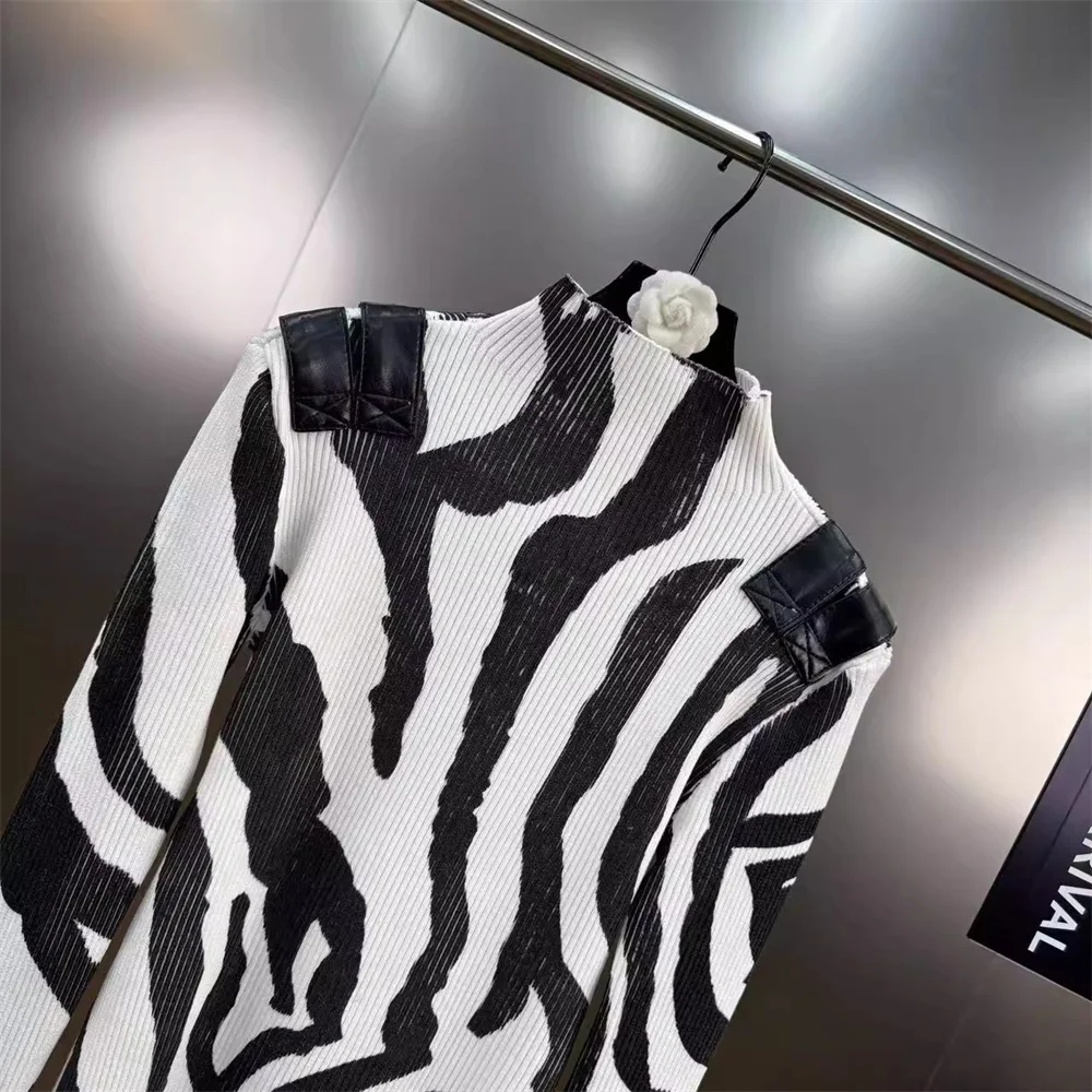 2025年レディースファッションシャツ、スパンコール付きレオパード柄、ストレッチコルセット、レディースTシャツ、Y2Kファッション、新品高品質プルオーバーブラ