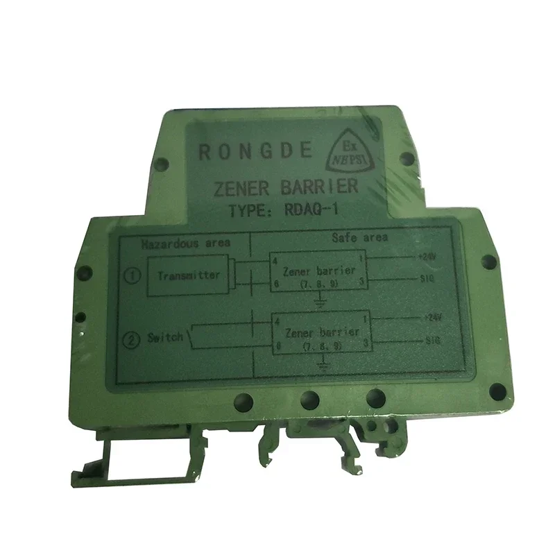 1 piece RDAQ-1 Marine Safety Barrier 24V DC 119mA 0.084μF Barrier Intrinsic Safety Isolator for Explosion-Proof Marine