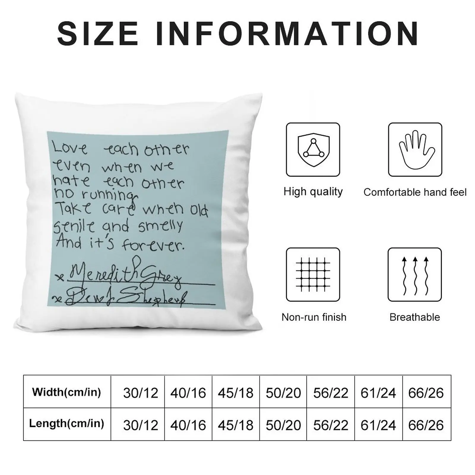 Post-it Grey’s Anatomy Throw Pillow Pillows Aesthetic Decorative Cushions pillow