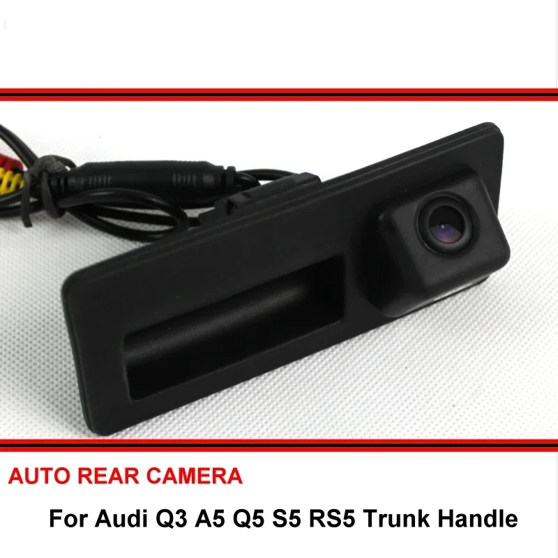 

For Audi Q3 A5 Q5 S5 RS5 2010~2015 Car Reversing Parking Rear View Camera For SONY CCD Trunk Handle