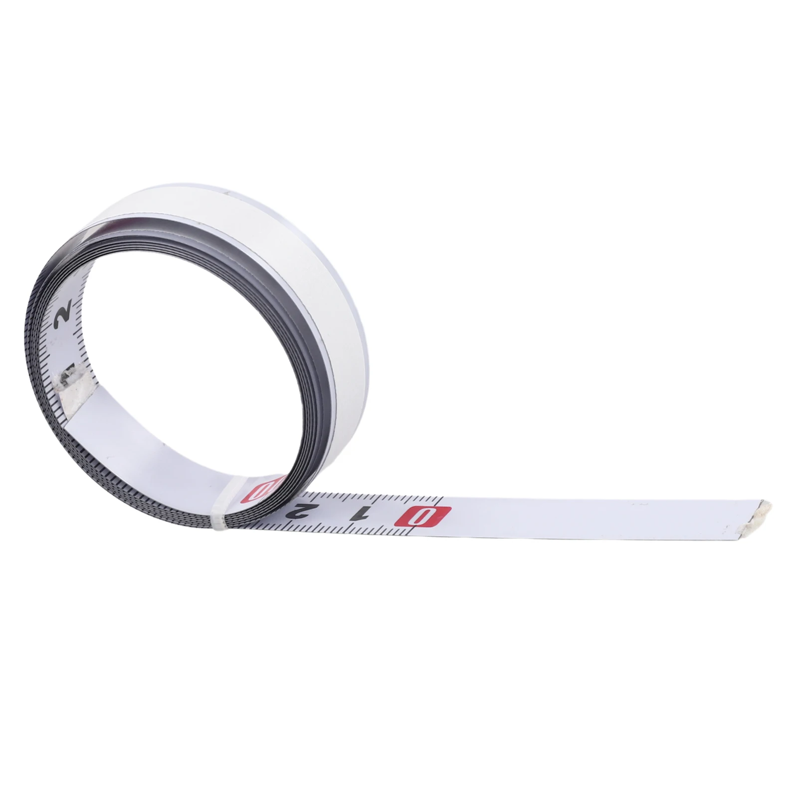Precision Steel Tape Measure with Strong Adhesion 1M/2M Metric Ruler Suitable for a Range of Workbench Applications