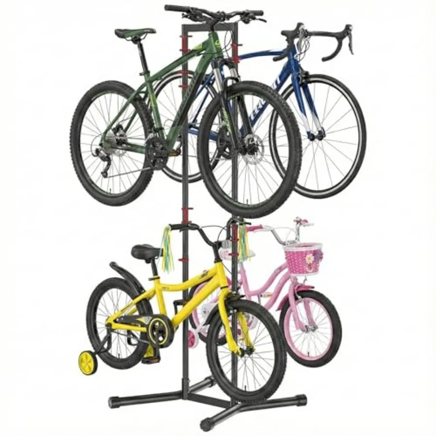 

Indoor 4 ike Stora Rack eavy Duty Gara Stora Orgazer for Winter icycle Stora Veal Indoor Parking Rack for Mountain Road and yri