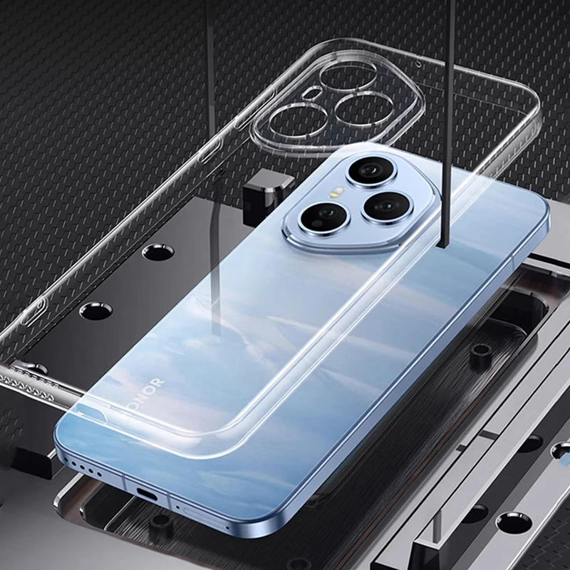 

Ultra Thin Silicone Soft Case For Huawei Pura80 Pura70 Ultra P60 P50 Pro Plus Pro+ Clear Back Cover Shell Shockproof Coque Capa
