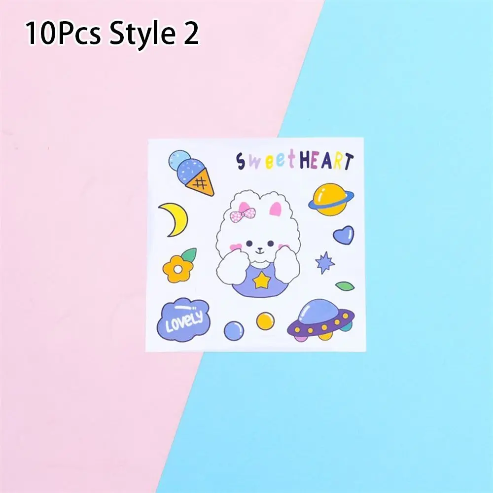 

1/10Pcs Cute Cartoon Patterns PVC Stickers Waterproof Colorful Notebook Decoration Scrapbook Decor DIY Phone Water Bottle Decor