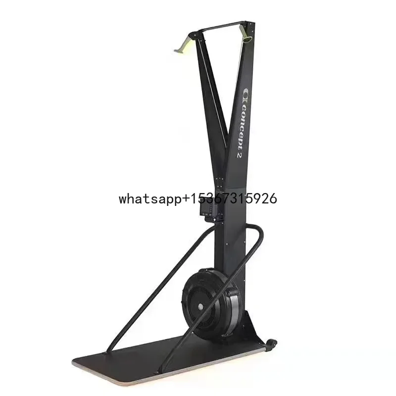 Fitness wind resistance ski machine