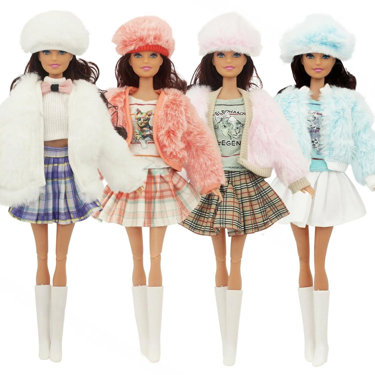 

Doll 30cm Skirted Faion Model Toy for Children 6 Years Old Boy Girl Toy Accories Fabric Material Spring 2023