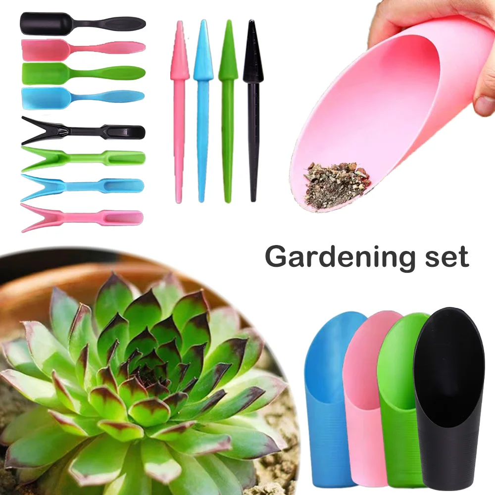 Succulent Plant Growing Tool Set 4 Colors Transplanting Punching Care Potted Succulent Cactus Cultivation in Greenhouse Nursery