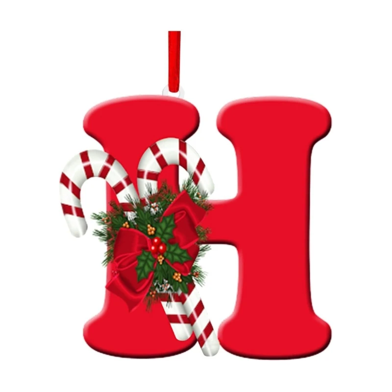 Trang trí cây thông Noel Mặt dây chuyền chữ trang trí cho ngày lễ Trang trí đồ trang trí Dropsale