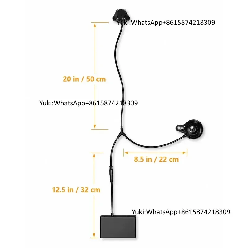 Trontech Battery Powered Horn Kit, Universal Motorcycle Horn with Handlebar Switch for Dirt Bike E-Bike ATV