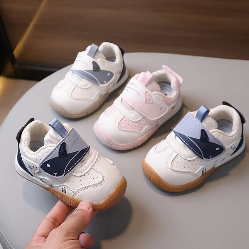 Leisure child shoes 2025 winter new children swomen's loafers simple child soft sole anti slip men's versatile daughter's shoes