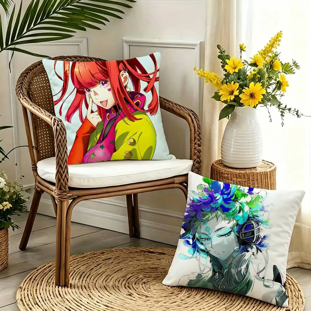 

G-Game GNOSIA Anime Double-sided print Pillow Case for Sofa Living Room Home office Decor Protective Cover