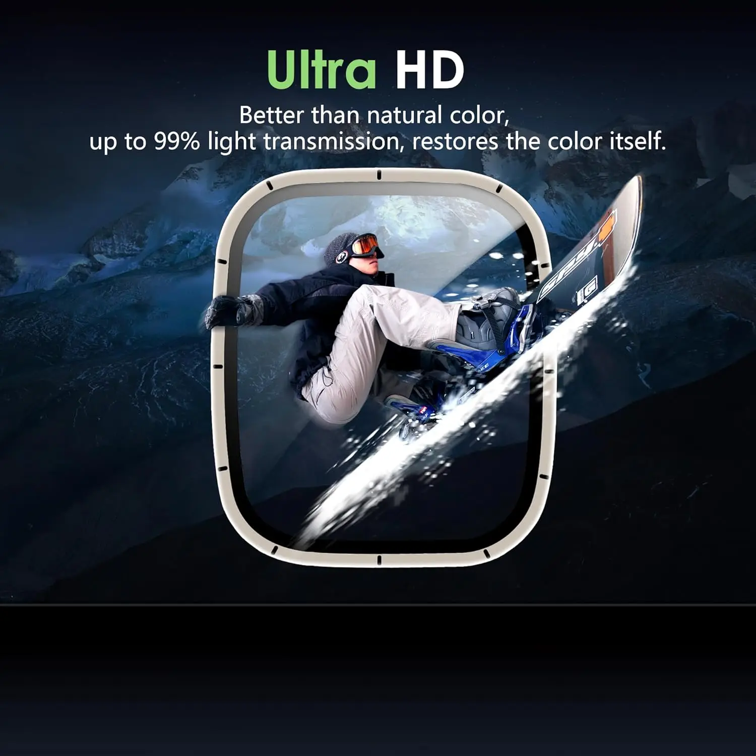 Amazfit Active 2 スクエア用スクリーンプロテクター、傷防止、3Dフルカバー、ケース対応、HDクリアカバー