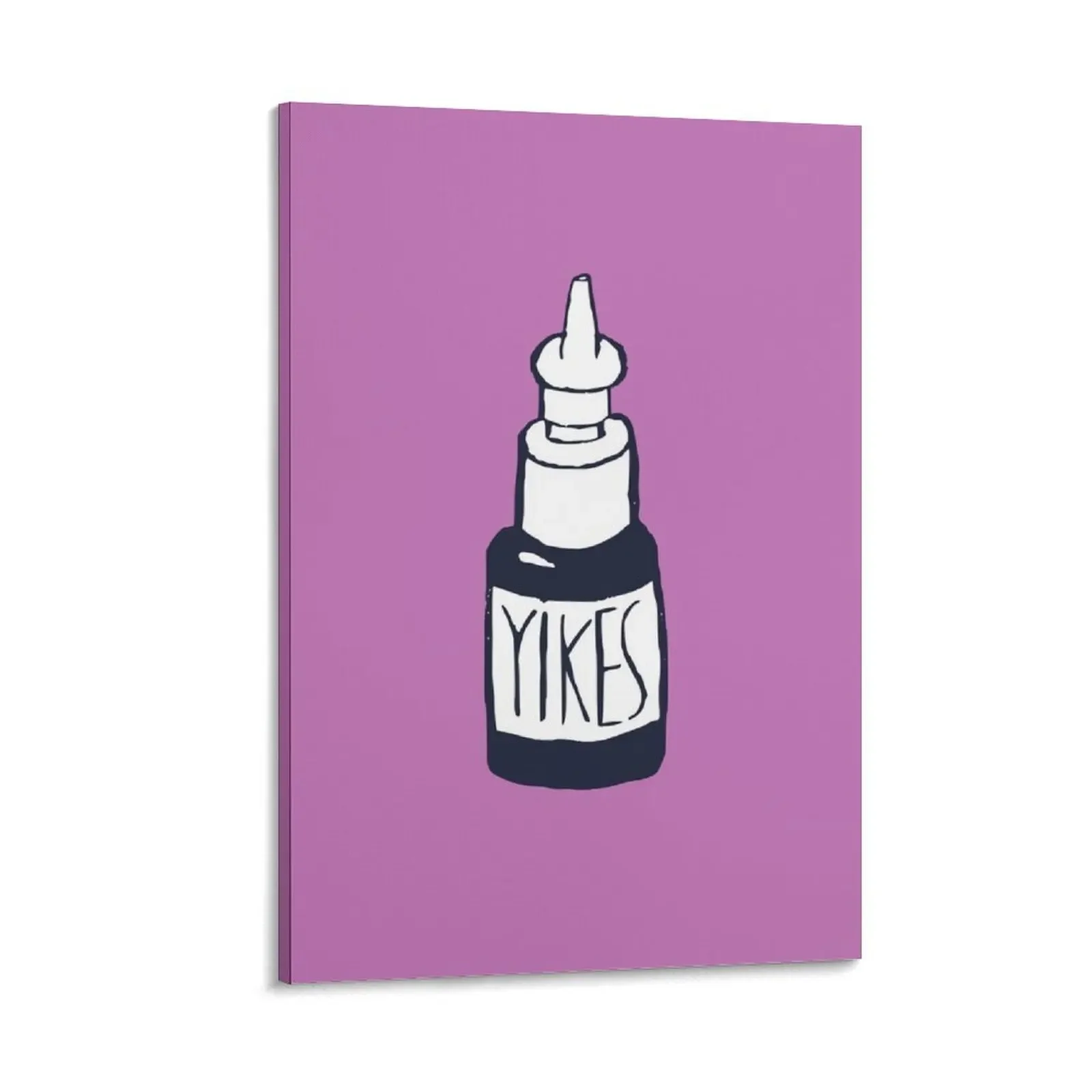 

Yikes Nasal Spray Canvas Painting Wall decoration poster cute room decor ornaments for home