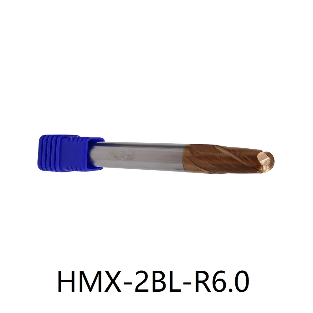 ZCC HMX-2BL-R1.0 1,5 1,75 2,0 2,5 2,75 3,0 3,5 4,0 5,0 6,0 Schaftfräser HMX-Serie