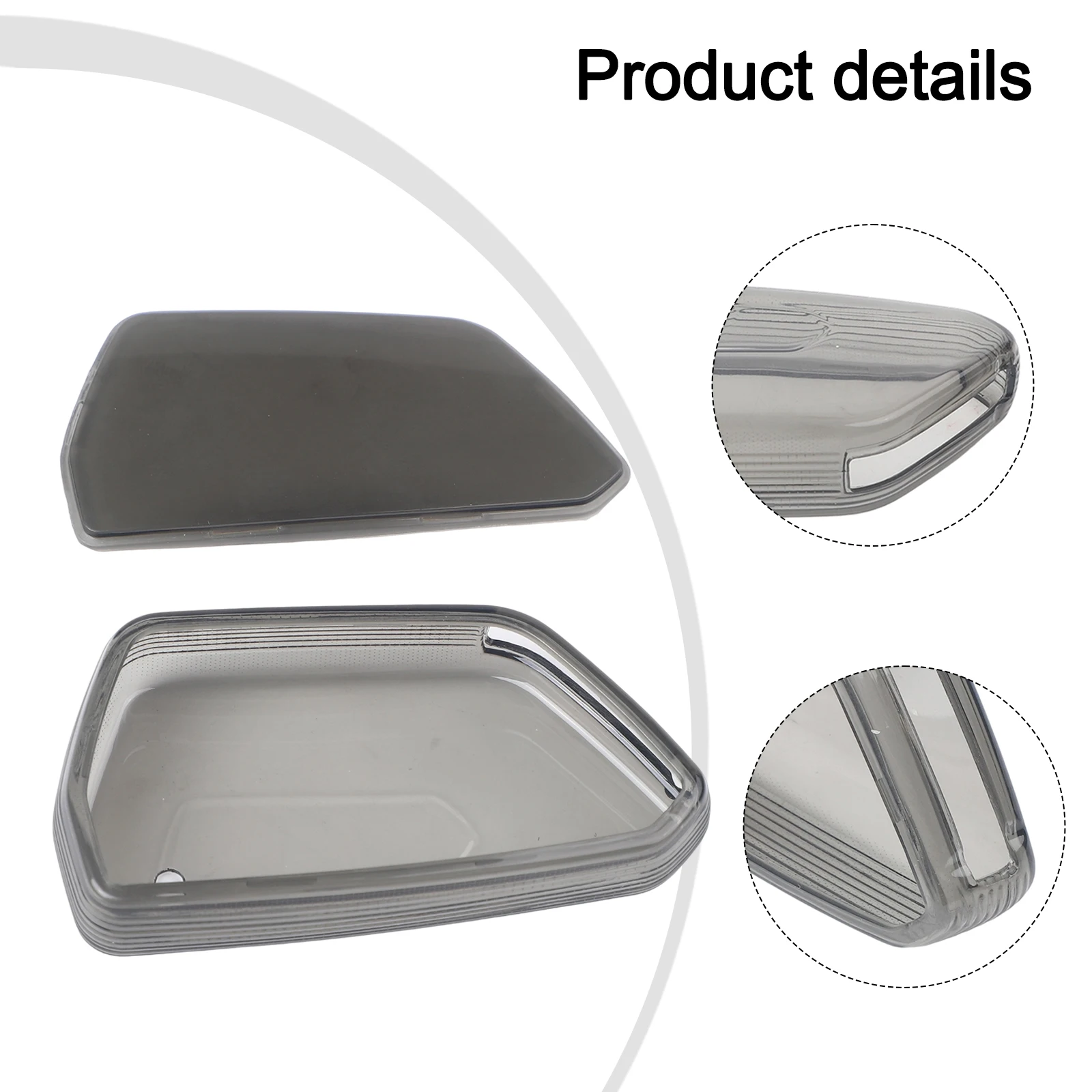 Car Key Shell Black Car Key Fob Covers For Golf MK8 ID.4- 2022 2023 Auto Accessories Tools Interior Accessories Car Key Case