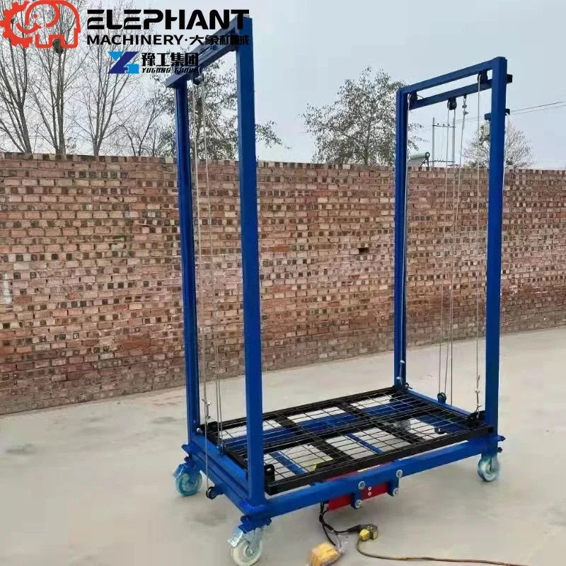 Electric Scaffolding 5M Automatic Mobile Lifting Scaffold 300-500KG Bearing Capacity Remote Foldable Custom For Construction