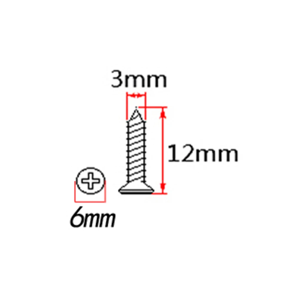 

100 Pcs Guarding Screw Guitar Repair Screws Bass Accessory Maintenance