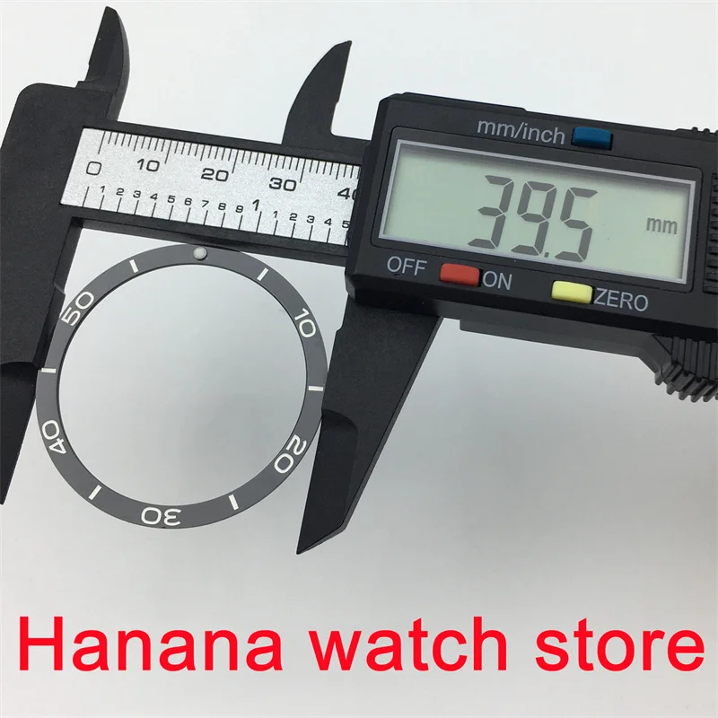 39.5mm X 33.8mm Black Blue Green Bezel Insert Ceramic Bezel Watch Accessories Fit 41/42mm Men's Watches