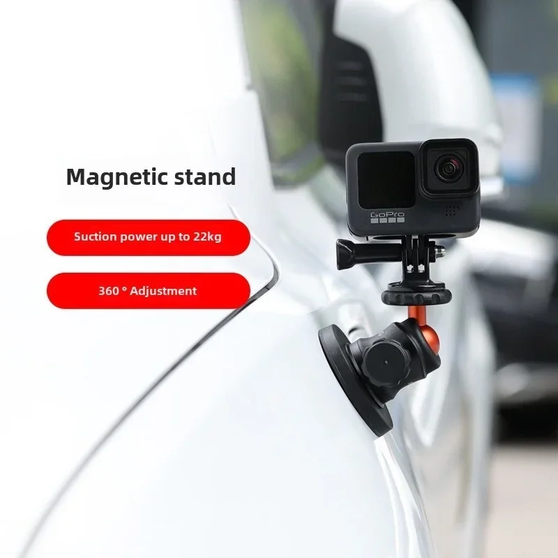 For Neodymium Magnets Suction Cup Metal Strong Magnetic Mount for Insta360 action Camera Accessories