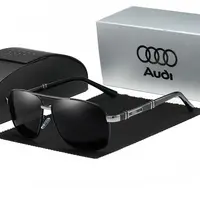Para Audi A4 A6 A8 Q5 Q7 Gafas de sol polarizadas de lujo de alta gama para hombres y mujeres Gafas de conductor antideslumbrantes de lujo de marca