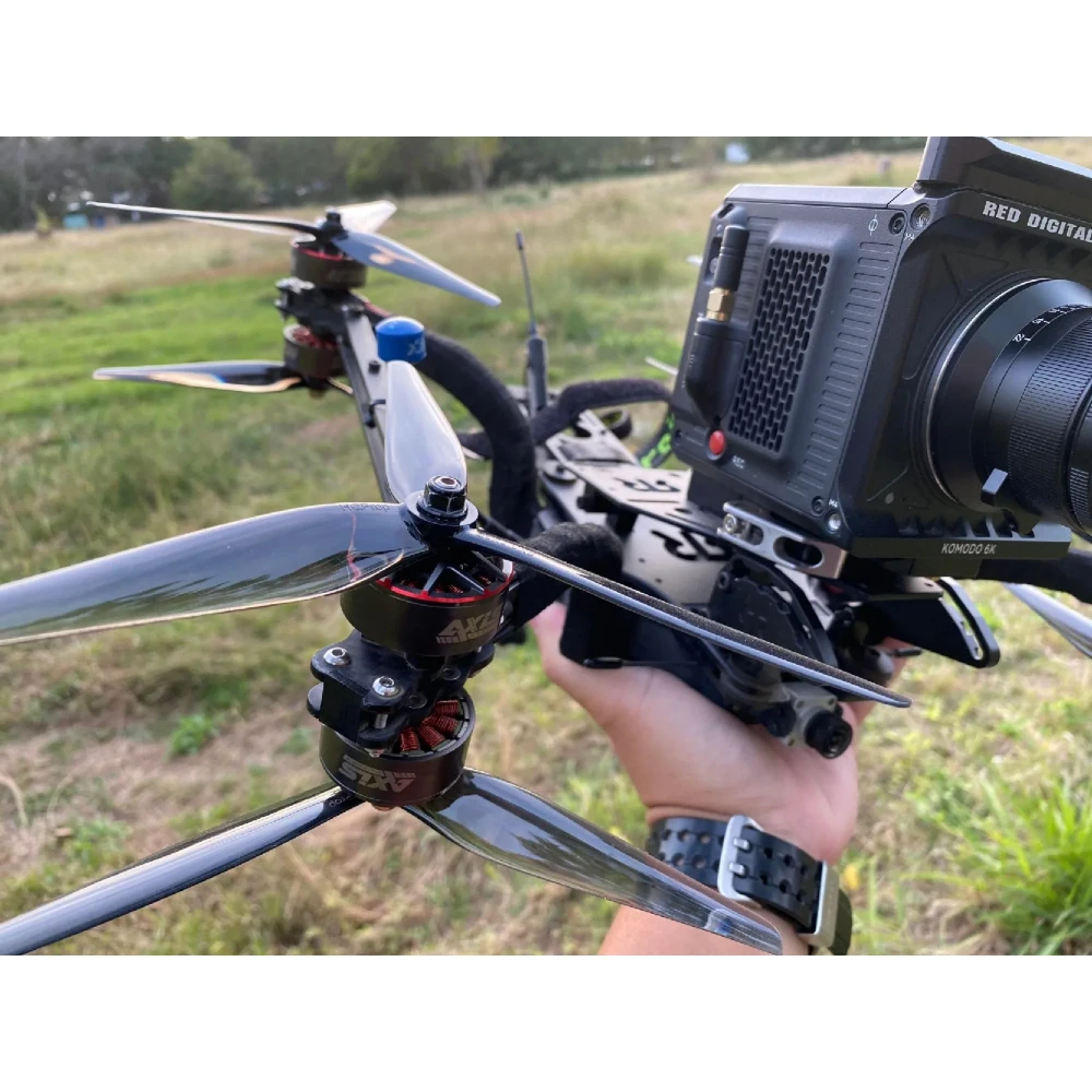 

1/2/4pairs HQprop 8x3.7x3 8inch Propeller Shaft 3-blade Accessories For 8inch Multirotor Macroquad Fpv Racing Drone Prors