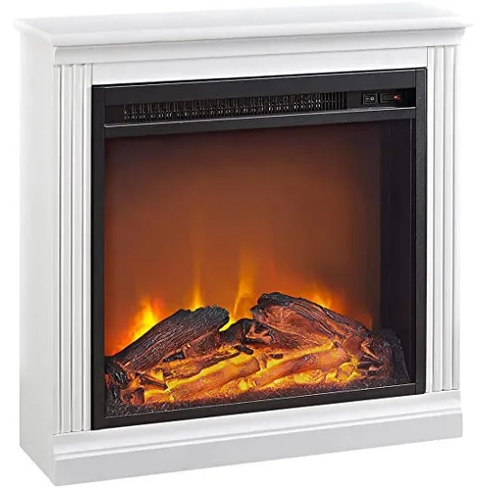 Top Rated White Insert Indoor Heater Electric Fireplace