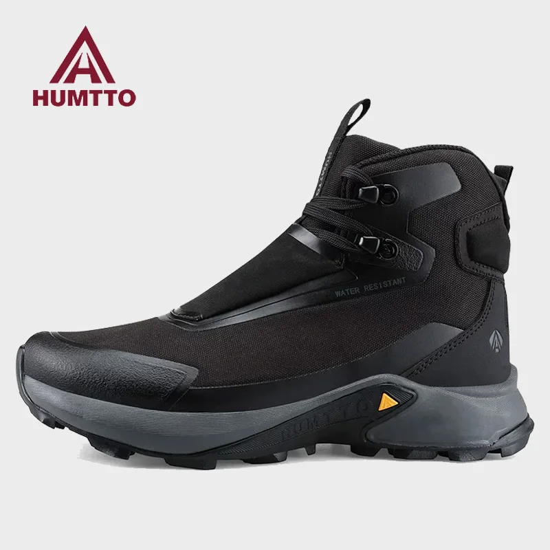 HUMTTO Hiking shoes Men's waterproof hunting Boots Tactical Desert Combat Ankle trekking Boots Male warm walking travel Sneakers