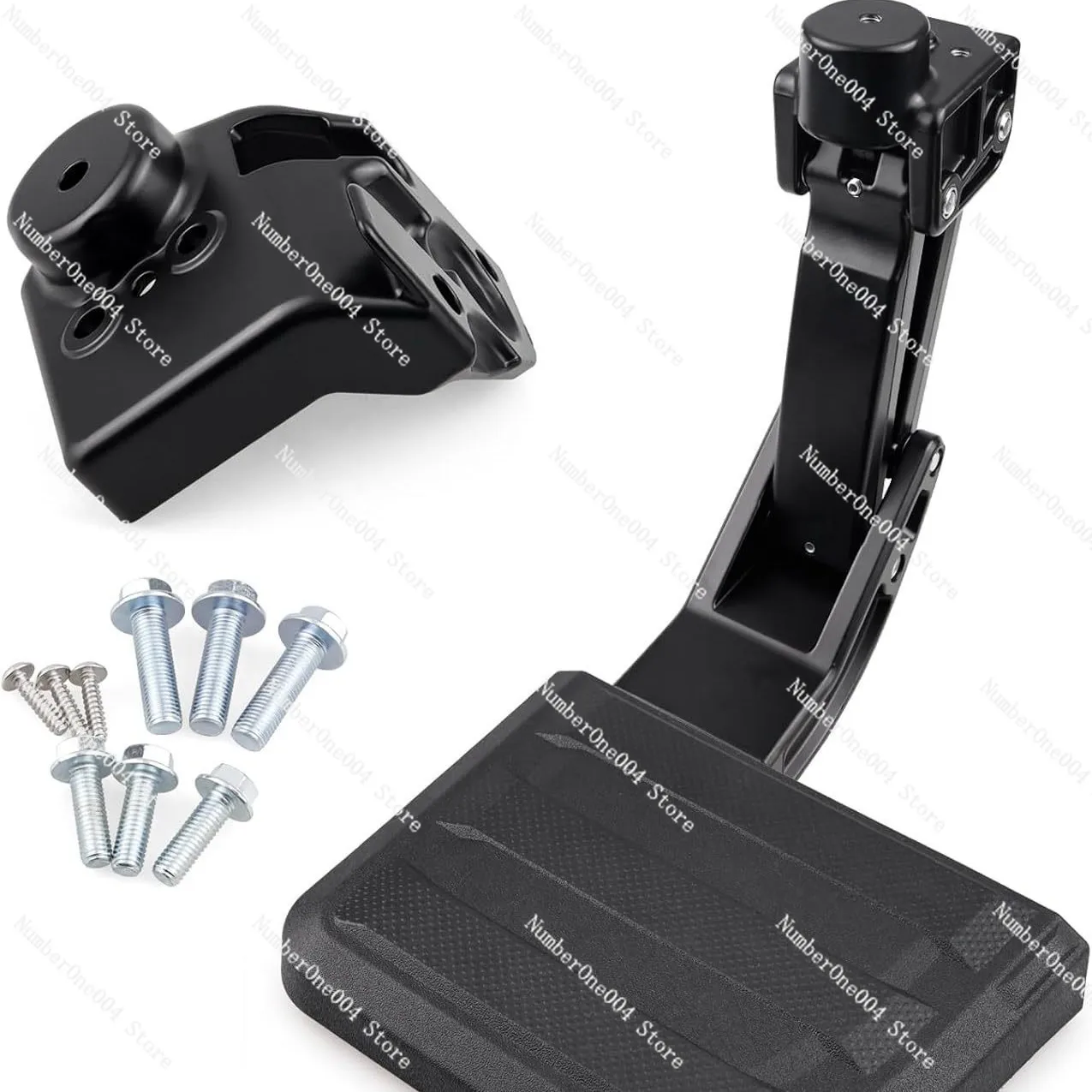 

Suitable for Toyota Tacoma, Compatible with Retractable Tailgate Entry Pedals, Aluminum Rear Box Pedals 2024 (4 Sets)
