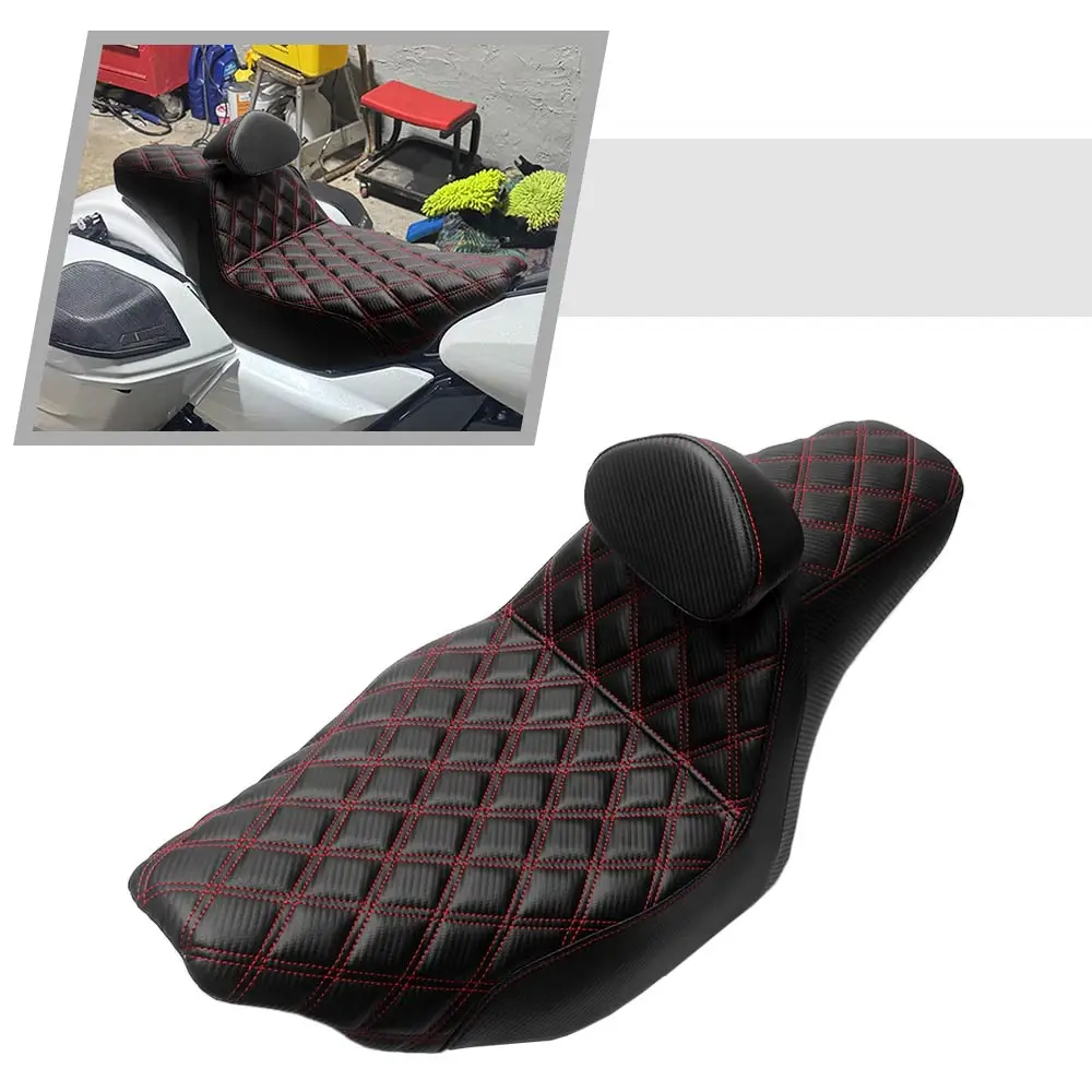 

For Harley Touring Street Glide CVO/SE FLHXSE 2023 2024 2025 2026 Motorcycle Part Driver Passenger Seat With Backrest