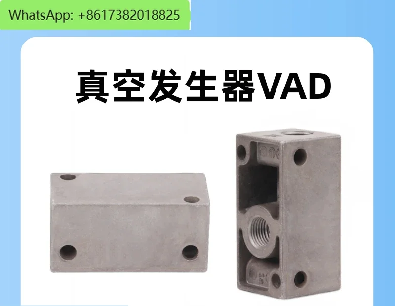 

Vacuum generator VAD-1/8-1/4-3/8-SA-M5 19293 14015 9394 19294