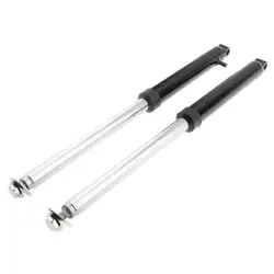 Front Forks Shocks Suspension Set Assembly for Yamaha PW50 PEEWEE 50 Black