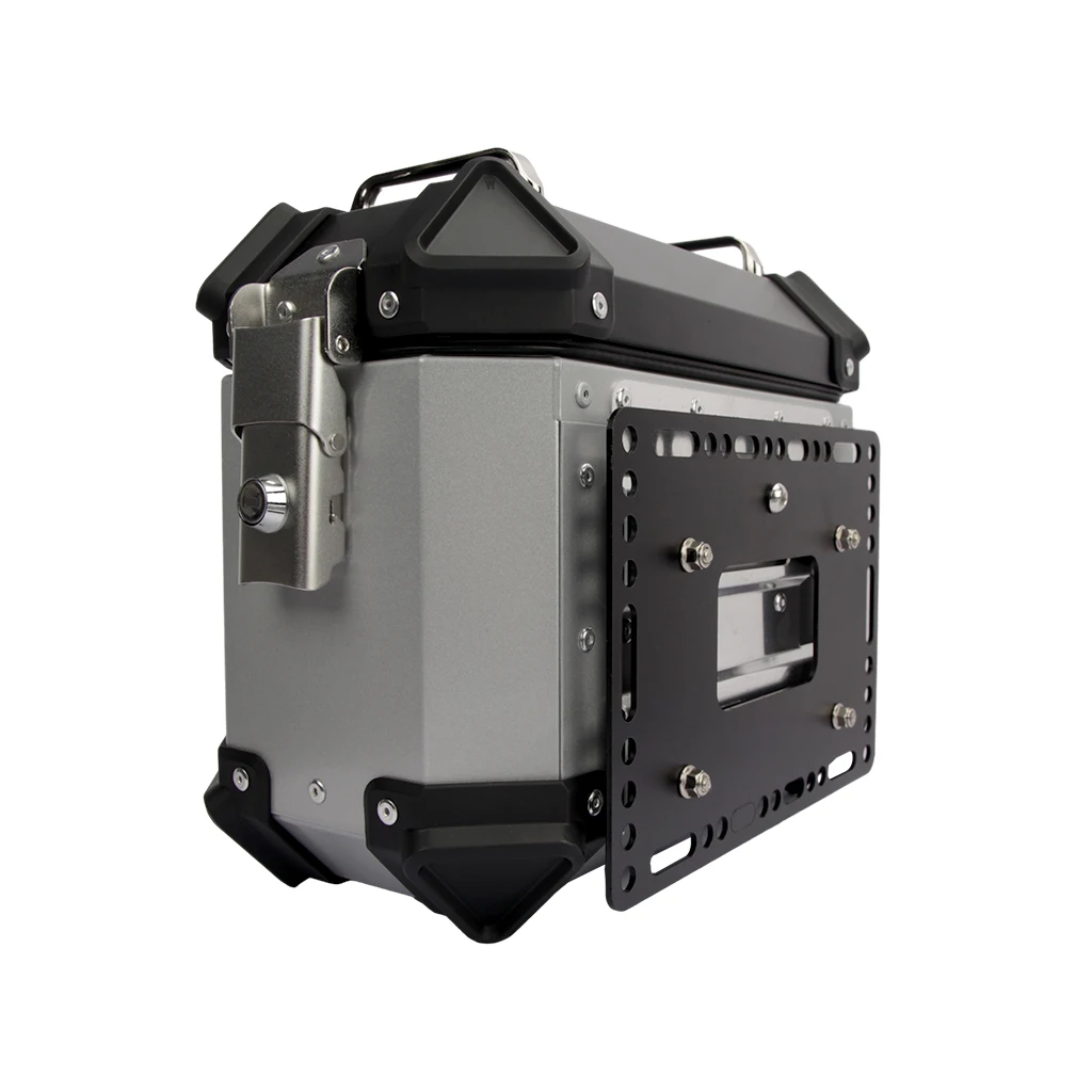 For 18L Side Box Motorcycle Multifunctional universal Side Box Bracket DIY Quick Detachable Aluminum Alloy Side Box Bracket