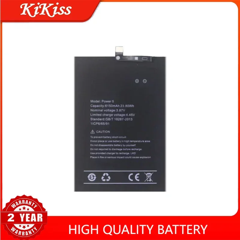 

6150mAh Replacement Battery Power 5 For Umidigi BISON X10 Pro