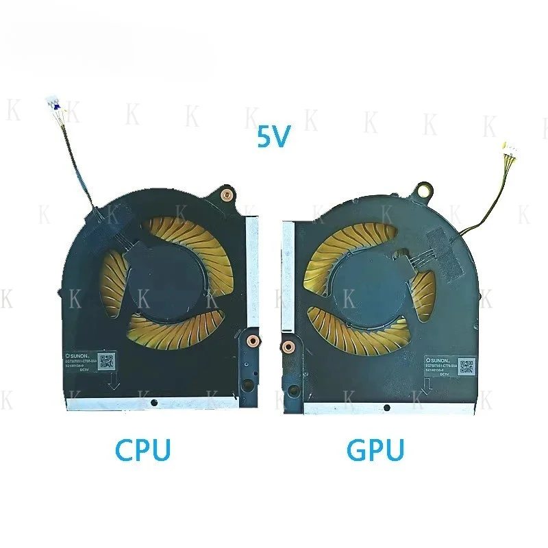 C FOR NEW ORIGINAL LAPTOP CPU GPU COOLING FAN For DELL Alienware M15 R5 M15 R6 2021 5V
