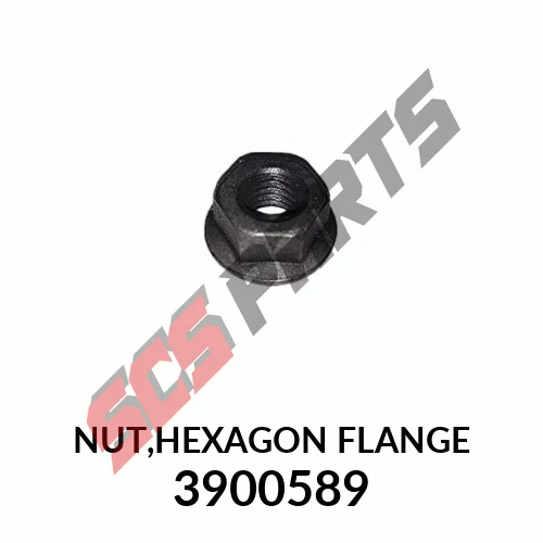 

(12 шт.) Шестигранная Фланцевая гайка 3900589 подходит для двигателя DCEC Cummins ISDe ISBe