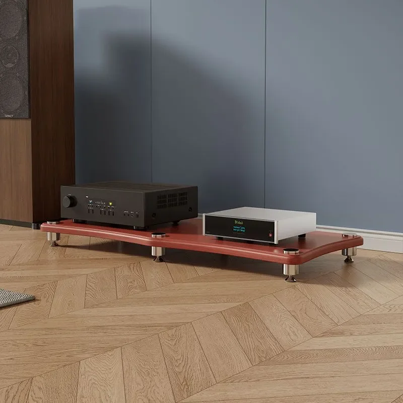 Living room audio and video equipment storage rack Multi-layer speaker cabinet equipment rack Home theater CD rack