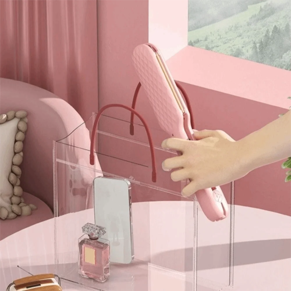 

Быстронагревающийся выпрямитель для волос, портативный интеллектуальный электрический щипцы для завивки волос с контролем температуры, инструмент для укладки, профессиональная укладка