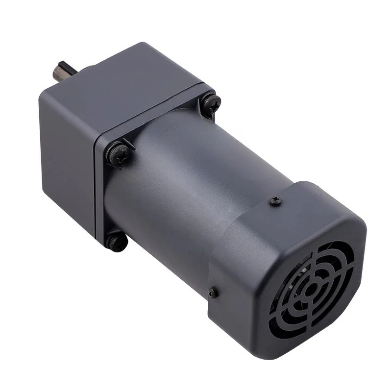 6W-200W miniature AC gear reducer motor speed regulation induction damping brake reducer motor