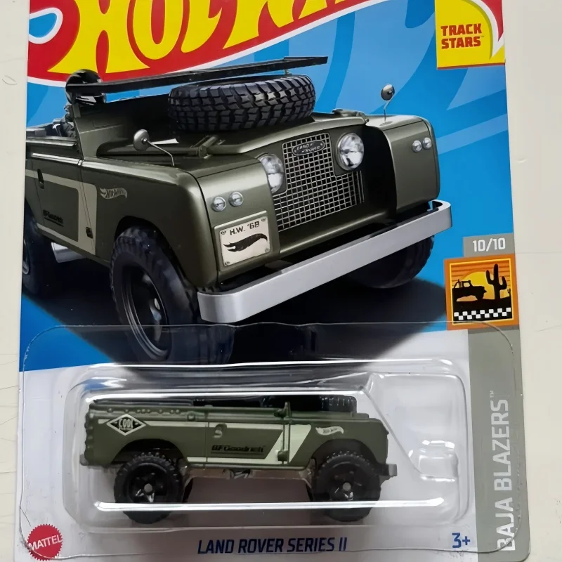 

Модель автомобиля Hot Wheels 242/250 Land Rover Series II, масштаб 1/64, литая металлическая, коллекционная игрушка для детей и коллекционеров автомобилей