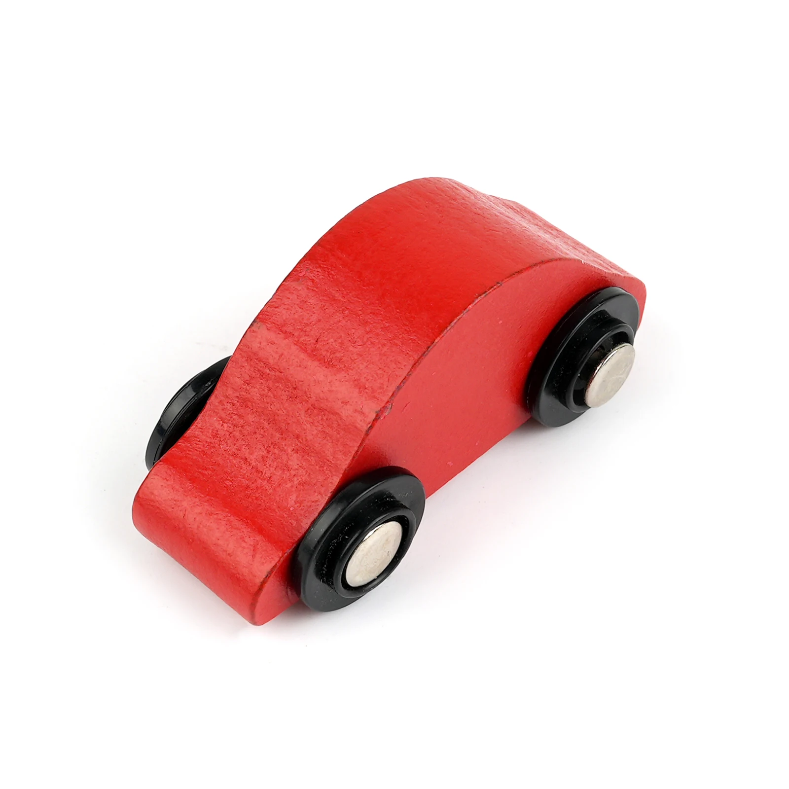 ملحقات سيارات السباق المنزلقة على المسار الخشبي الصغير، سيارة سباق خشبية تعمل بالقصور الذاتي، هدايا ألعاب للأطفال