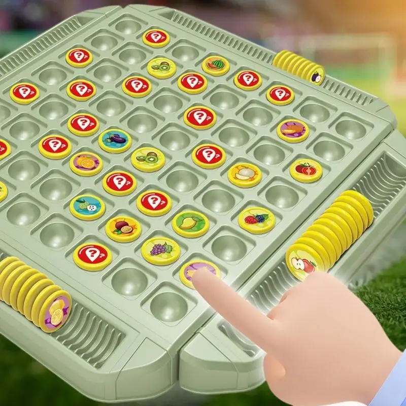 인지 체스 게임과 과일 뒤집기 장난감 세트로 논리적 기술 향상