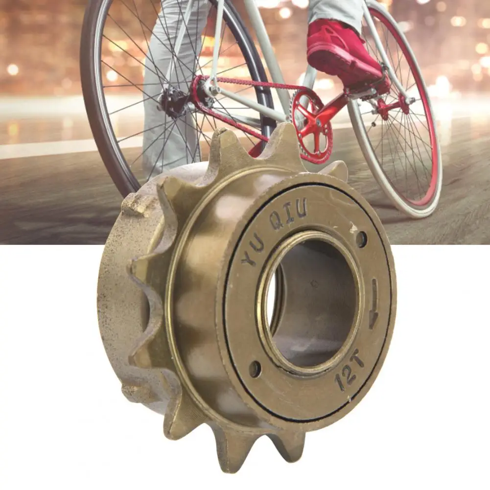 12T Compact Useful Reliable Mini Flywheel Parts Bike Freewheel Reliable High Compatibility Freewheel Replacement