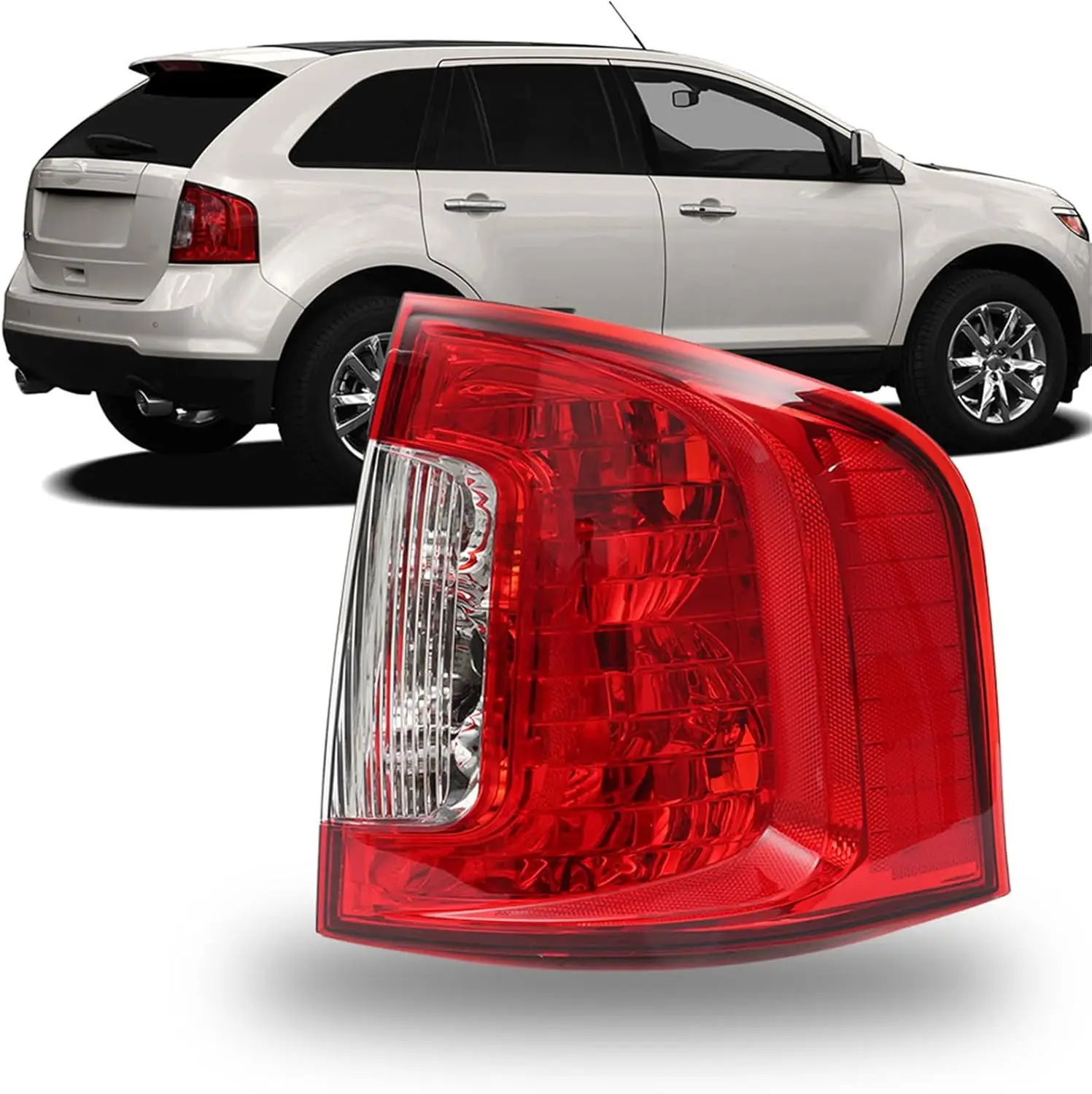 

Passenger Side Tail Light Replacement for Ford Edge 2011-2014 RH BT4Z13404B FO2801223