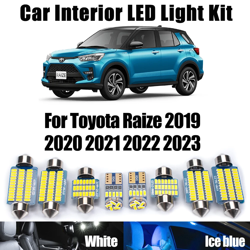 �y�Z�[�����z�g���^ ���C�Y 2019-2021 2022 2023 2024�p Canbus 10�Z�b�g �ԓ��A�N�Z�T���[ LED �C���e���A �V�[�����O �g�����N �o�j�e�B�~���[ �d���L�b�g