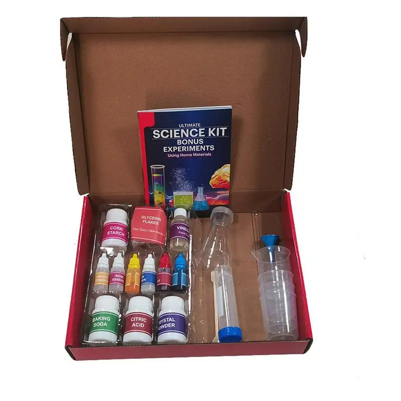 Kids Science Kit Kid Science Chemistry Kit Educational Lab Experiments Science Set Interactive STEM Projects Science Kit For