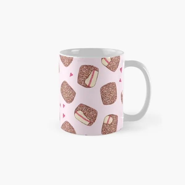 Lamington I Love You Laming Tons Class  Mug Gifts Simple Picture Drinkware Design Handle Round Coffee Cup Printed Image Photo