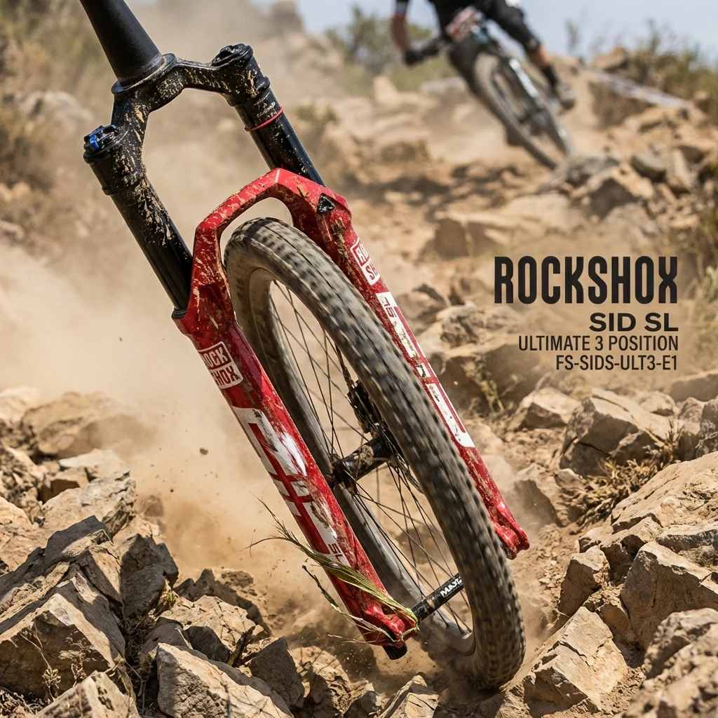 Вилка RockShox Sid SL Ultimate 29 дюймов 2026 года |   Варианты хода 100/110 мм |   DebonAir+ и 3-режимная регулировка |   32-миллиметровое шасси для гонок XC