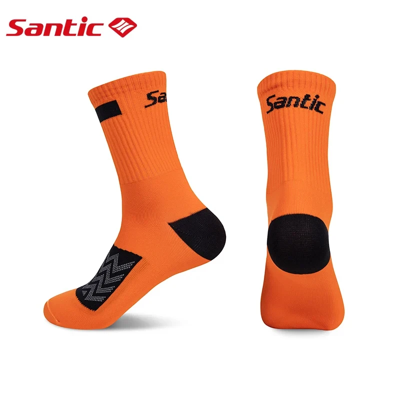 Santic Cycling Socks Women MTB Bike Bicycle Socks Breathable Anti-sweat Outdoor Sports Multi-Color Cycling Socks